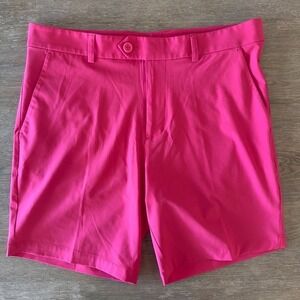 G/FORE Maverick 4-Way Stretch Golf Short-Mens Sz 34 8"Inseam-HOT PINK-#GMR000019